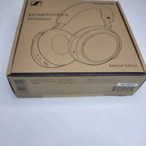 Sennheiser Consumer Audio Momentum 4 Wireless Headphones M4AEBT 700382 SEALED - Picture 2 of 5